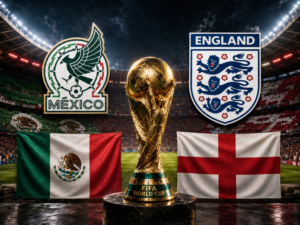 England v Mexico